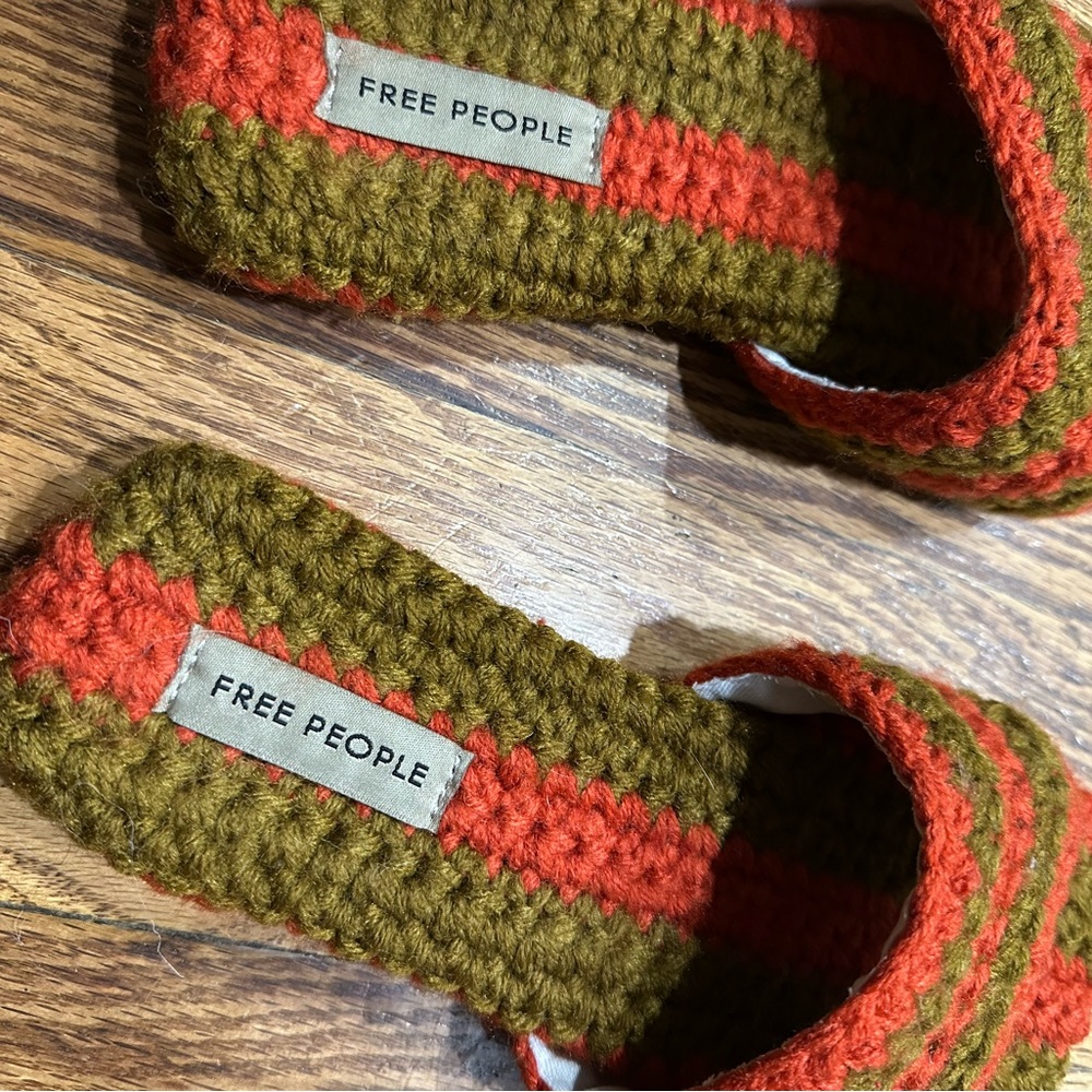 Free People Show Your Stripes Hand Knitted Sandals - Picture 4 of 8